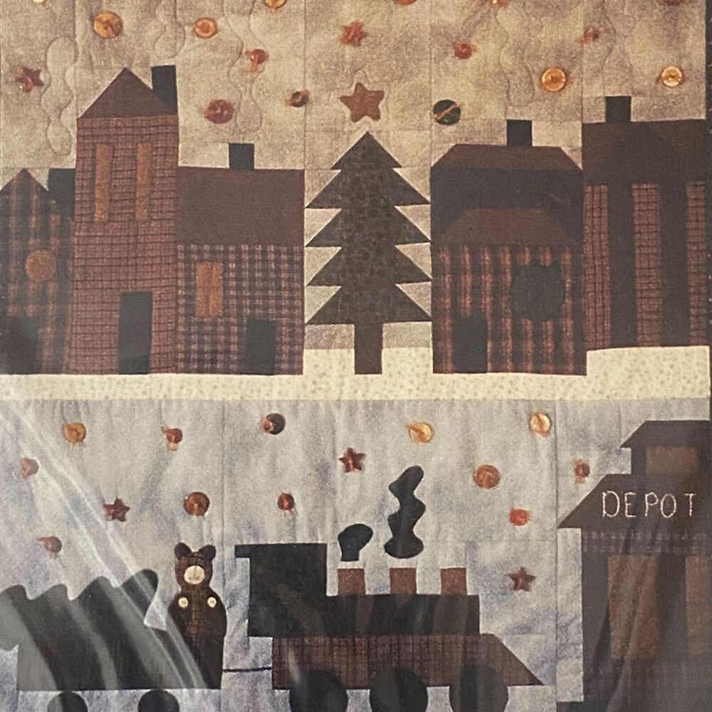 Vtg Expressions P190 All Aboard Quilt Pattern Uncut Sewing Craft Patchwork